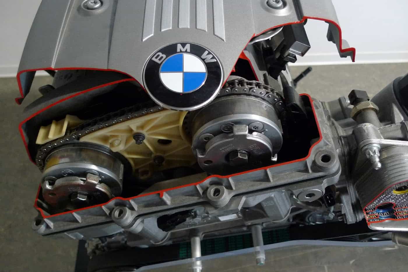 halas silnik benzyna bmw